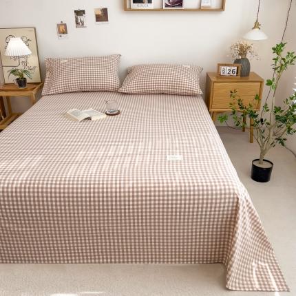 91家纺网 家纺一手货源 找家纺 （总）宝士康家纺2024新款10A抗菌无印风系列床单三件套