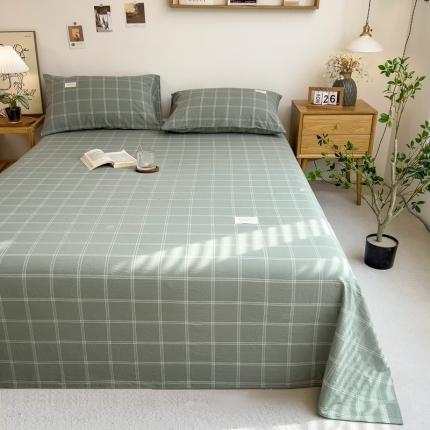 91家纺网 家纺一手货源 找家纺 （总）宝士康家纺2024新款10A抗菌无印风系列床单三件套