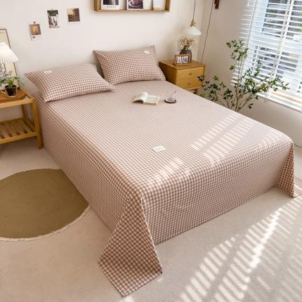 91家纺网 家纺一手货源 找家纺 （总）宝士康 2024新款10A抗菌无印风系列单床单