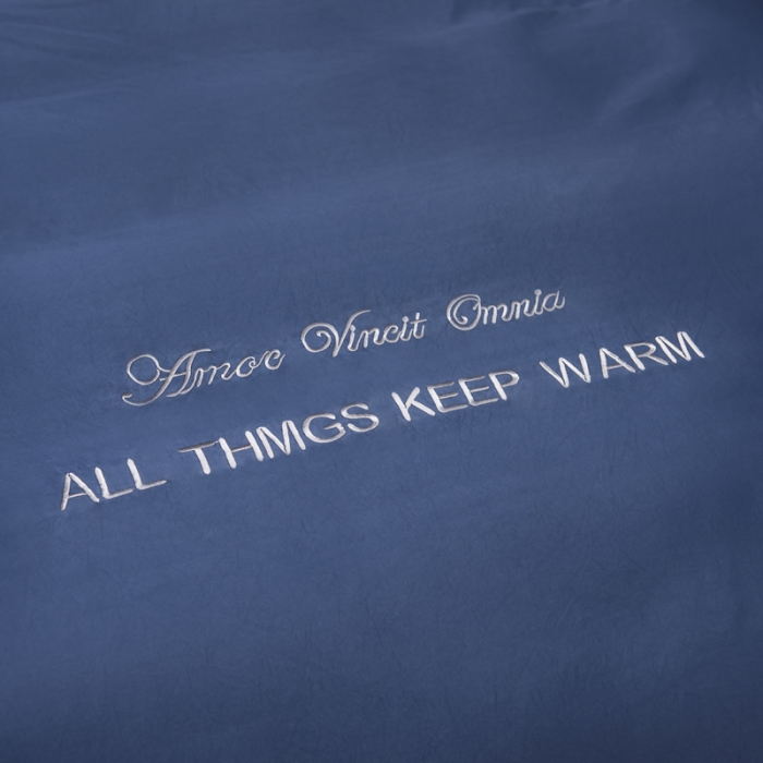 91家纺网 家纺一手货源 找家纺 欧冠 2024新品水洗真丝绣花盛夏系列单被套四件套宾利蓝