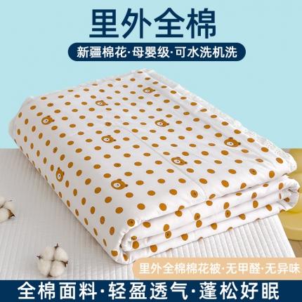 91家纺网 家纺一手货源 找家纺 （总）芯恋 2025新款韩版花边里外全棉棉花夏被春秋被