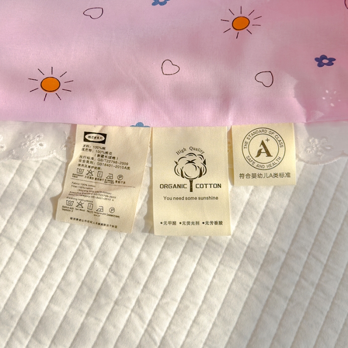 91家纺网 家纺一手货源 找家纺 芯恋 2025新款韩版花边里外全棉棉花夏被春秋被 漫步时光