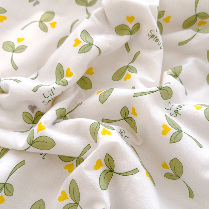 91家纺网 家纺一手货源 找家纺 芯恋 2025新款韩版花边里外全棉棉花夏被春秋被 嫩芽儿2嵌绳款