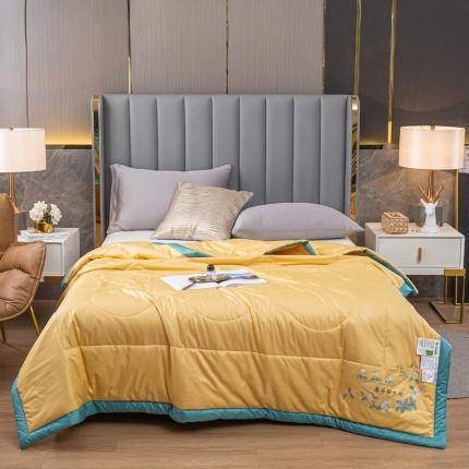 91家纺网 家纺一手货源 找家纺 （总）兴邦 2026艾草薄荷夏被空调被薄被子驱蚊夏凉被礼品被子