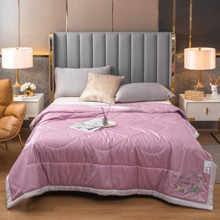 91家纺网 家纺一手货源 找家纺 （总）兴邦 2026艾草薄荷夏被空调被薄被子驱蚊夏凉被礼品被子