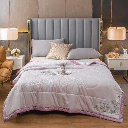 91家纺网 家纺一手货源 找家纺 （总）兴邦 2026艾草薄荷夏被空调被薄被子驱蚊夏凉被礼品被子