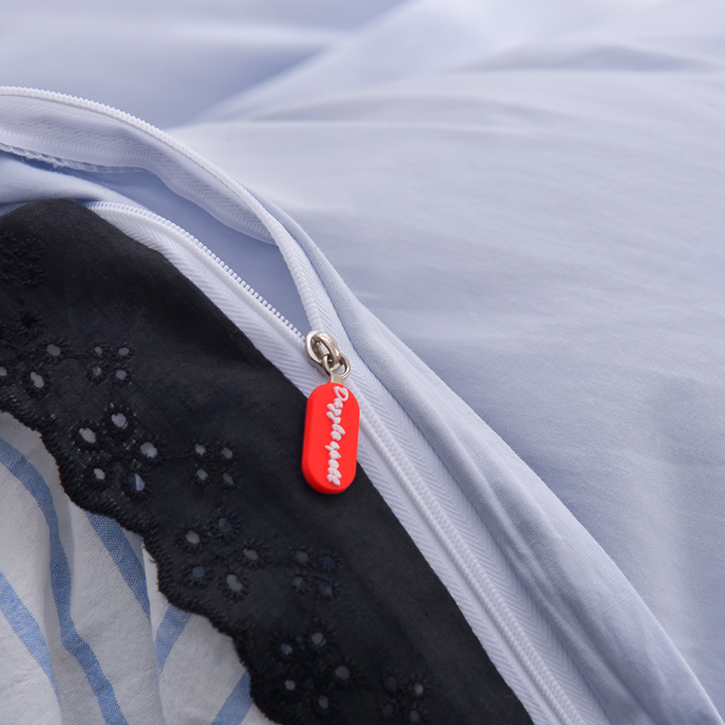 91家纺网 家纺一手货源 找家纺 炫拼 2025直播爆款新款A类全棉水洗棉毛巾绣四件套--赫本风 赫本—星辰