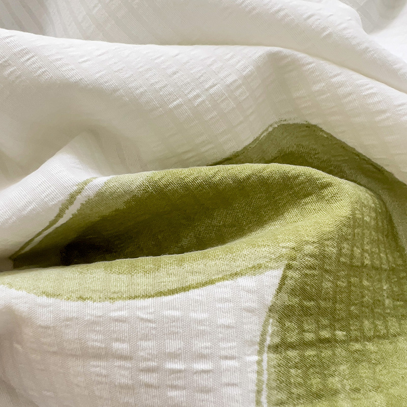 91家纺网 家纺一手货源 找家纺 星巴K家纺 2024新款小清新柔软泡泡棉夏凉被被子空调被夏被 心心相印