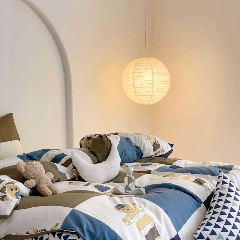 91家纺网 家纺一手货源 找家纺 佰亿莱 2024直播爆款全棉印花四件套 莱茵克莱尔