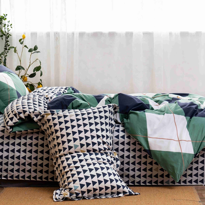 91家纺网 家纺一手货源 找家纺 佰亿莱 2024直播爆款全棉印花四件套 熊熊观察员