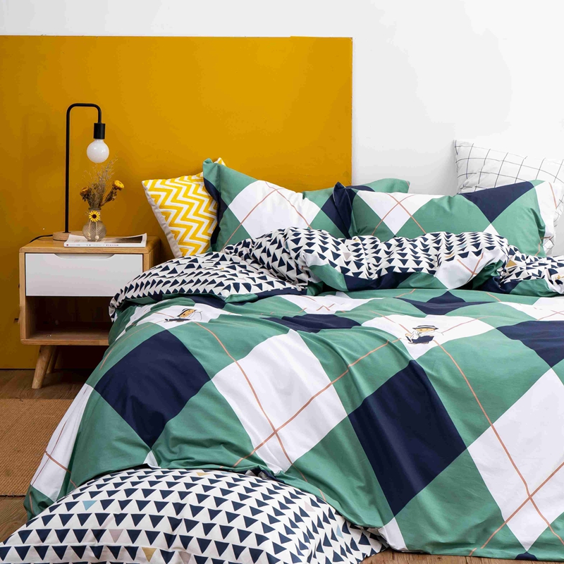 91家纺网 家纺一手货源 找家纺 佰亿莱 2024直播爆款全棉印花四件套 熊熊观察员