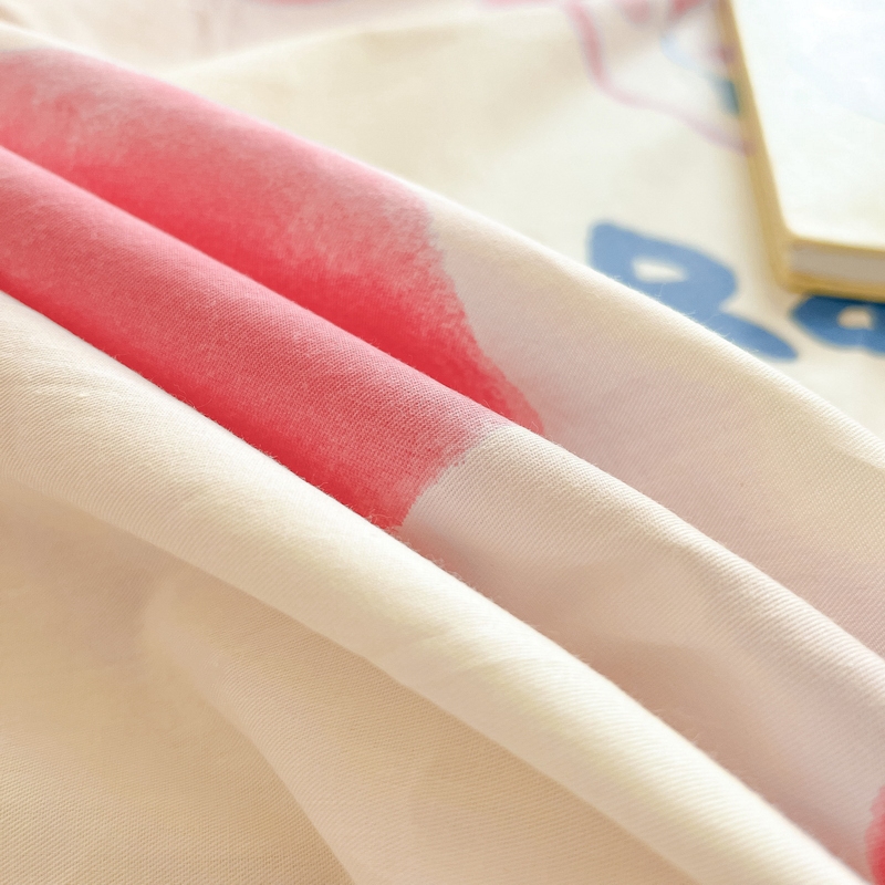 91家纺网 家纺一手货源 找家纺 蓝邻 2024新款全棉单品系列单床单 快乐兔