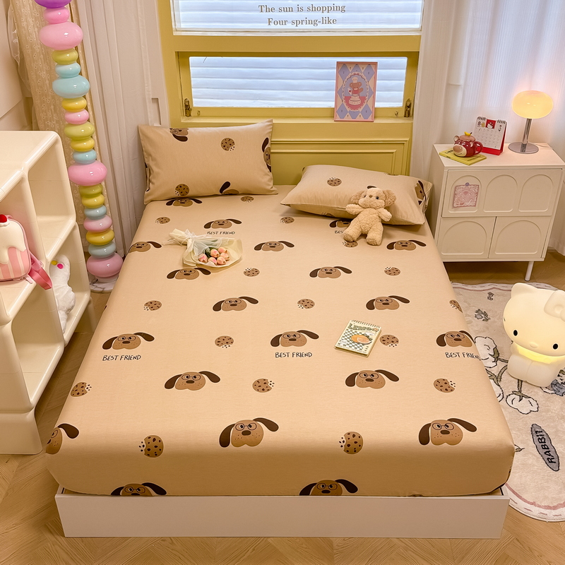 91家纺网 家纺一手货源 找家纺 （总）蓝邻 2024新款全棉单品系列单床笠