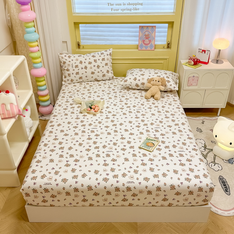 91家纺网 家纺一手货源 找家纺 （总）蓝邻 2024新款全棉单品系列单床笠