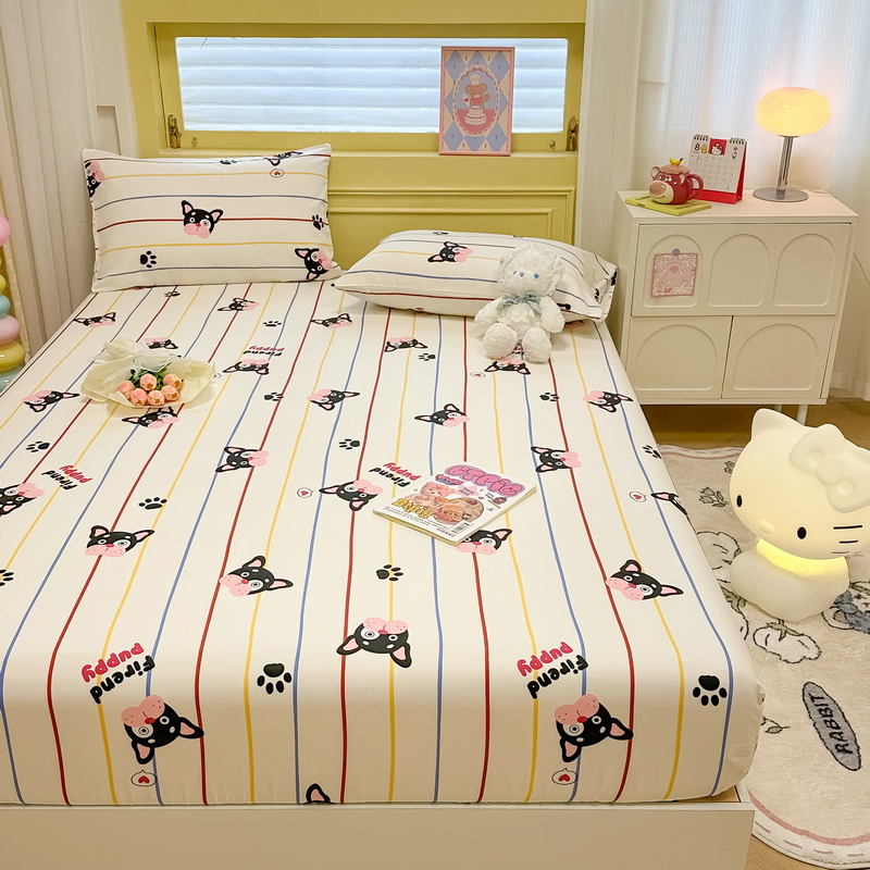 91家纺网 家纺一手货源 找家纺 （总）蓝邻 2024新款全棉单品系列单床笠