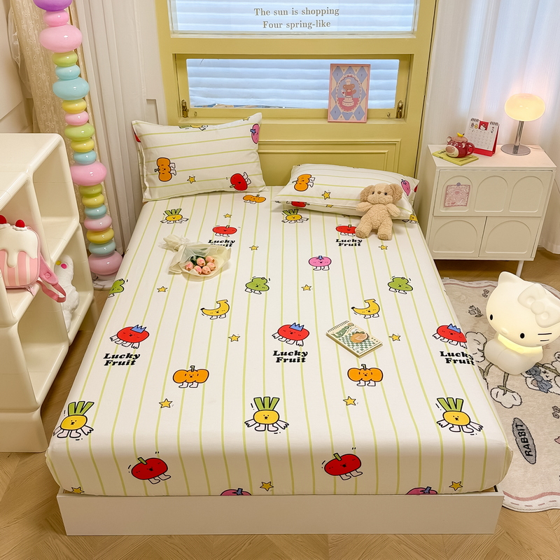 91家纺网 家纺一手货源 找家纺 （总）蓝邻 2024新款全棉单品系列单床笠