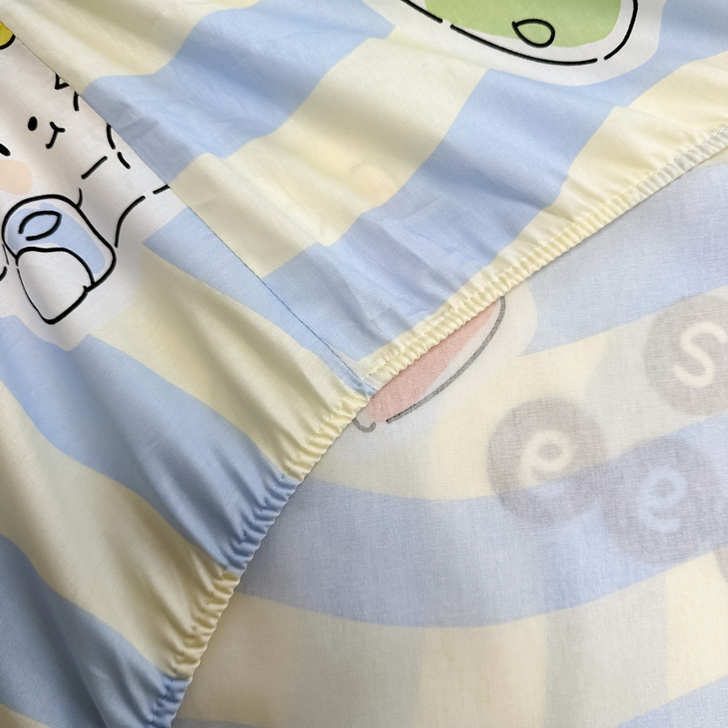 91家纺网 家纺一手货源 找家纺 （总）蓝邻 2024新款全棉单品系列单床笠