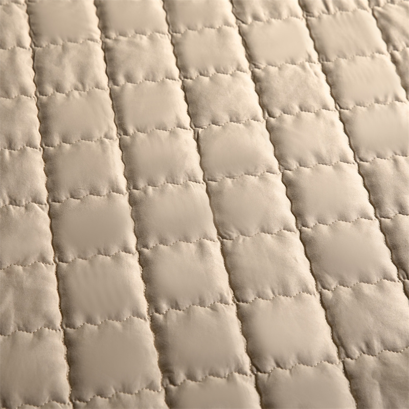 91家纺网 家纺一手货源 找家纺 三味舒屋 2024新款防水全棉床笠格慕三色 格慕咖