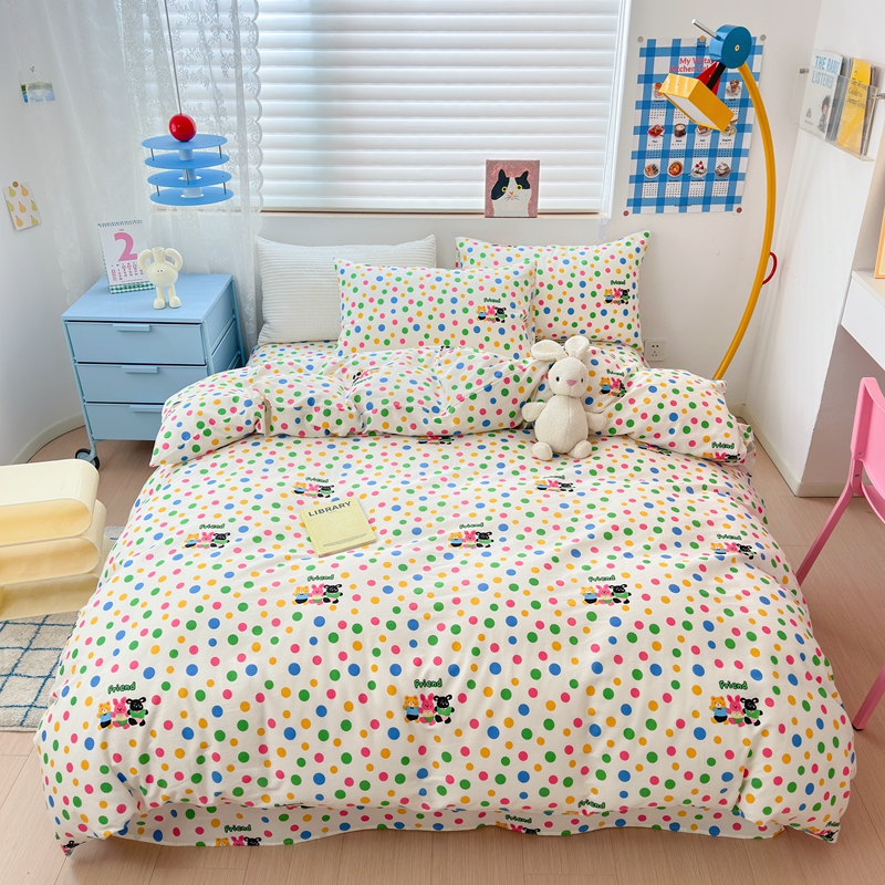 91家纺网 家纺一手货源 找家纺 （总）星期八 2024新款全棉夏被四件套配被套