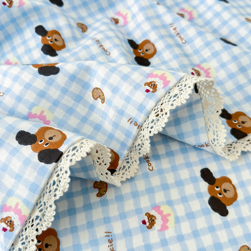 91家纺网 家纺一手货源 找家纺 星期八 2024新款全棉夏被四件套配被套 蛋糕汪