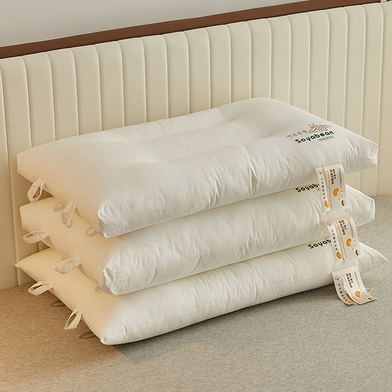 （总）乐可 2024新款全棉基础大豆枕 枕头枕芯