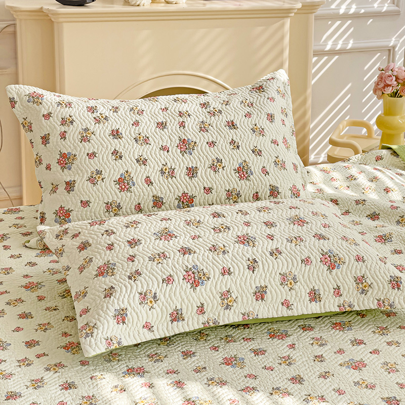 91家纺网 家纺一手货源 找家纺 （总）胜权 2024新款双面全棉高温水洗夹棉枕套一对