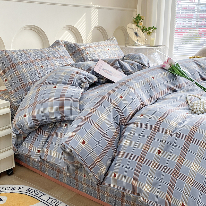 91家纺网 家纺一手货源 找家纺 胜权40支A类全棉夹棉绗缝13372简约款印花多功能床盖夏被四季通用斯里兰卡