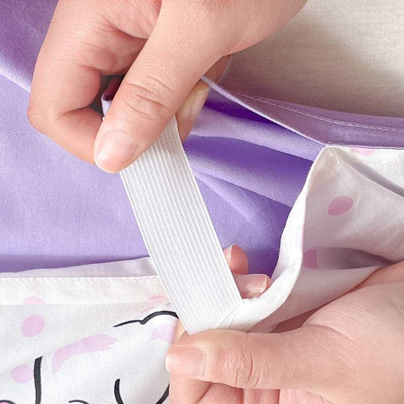 91家纺网 家纺一手货源 找家纺 金爱家 2024新款三丽鸥正版授权纯棉旅行隔脏睡袋火车出行睡袋系列（送同款收纳袋） 纯棉睡袋-甜筒库洛米