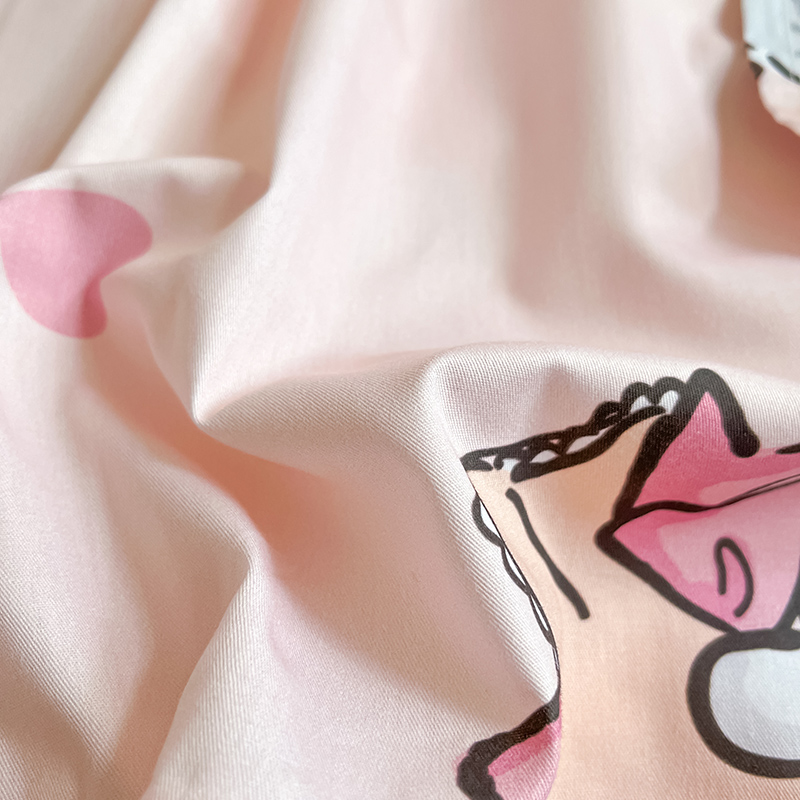 91家纺网 家纺一手货源 找家纺 金爱家 2024新款三丽鸥正版授权纯棉旅行隔脏睡袋火车出行睡袋系列（送同款收纳袋） 纯棉睡袋-音乐kitty