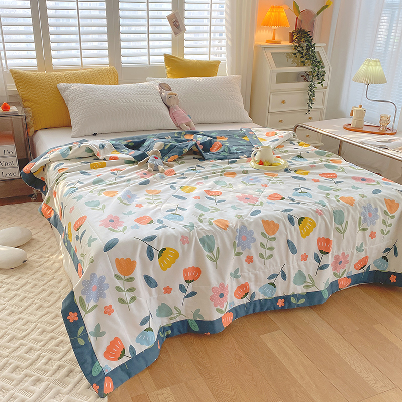 91家纺网 家纺一手货源 找家纺 （总）2024全棉棉花印花夏被空调被夏凉被