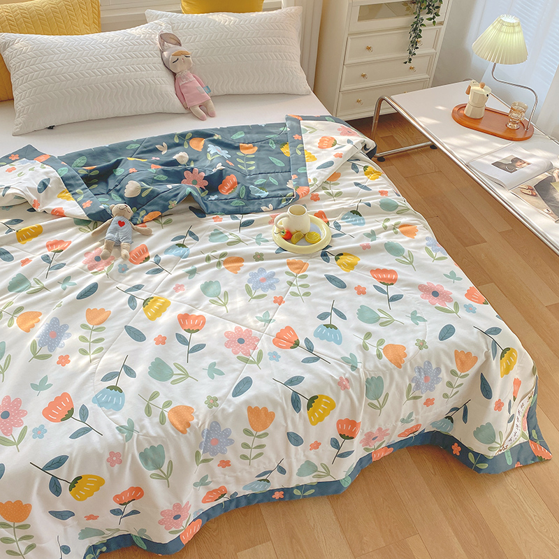 91家纺网 家纺一手货源 找家纺 （总）2024全棉棉花印花夏被空调被夏凉被