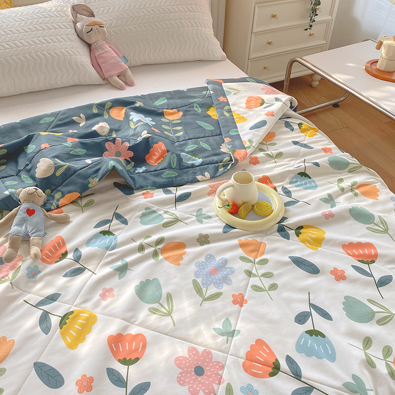 91家纺网 家纺一手货源 找家纺 （总）2024全棉棉花印花夏被空调被夏凉被