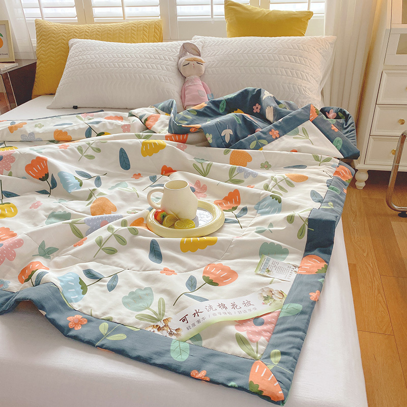 91家纺网 家纺一手货源 找家纺 （总）2024全棉棉花印花夏被空调被夏凉被