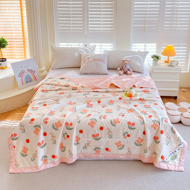 91家纺网 家纺一手货源 找家纺 （总）2024全棉棉花印花夏被空调被夏凉被