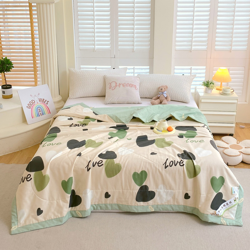 91家纺网 家纺一手货源 找家纺 （总）2024全棉棉花印花夏被空调被夏凉被