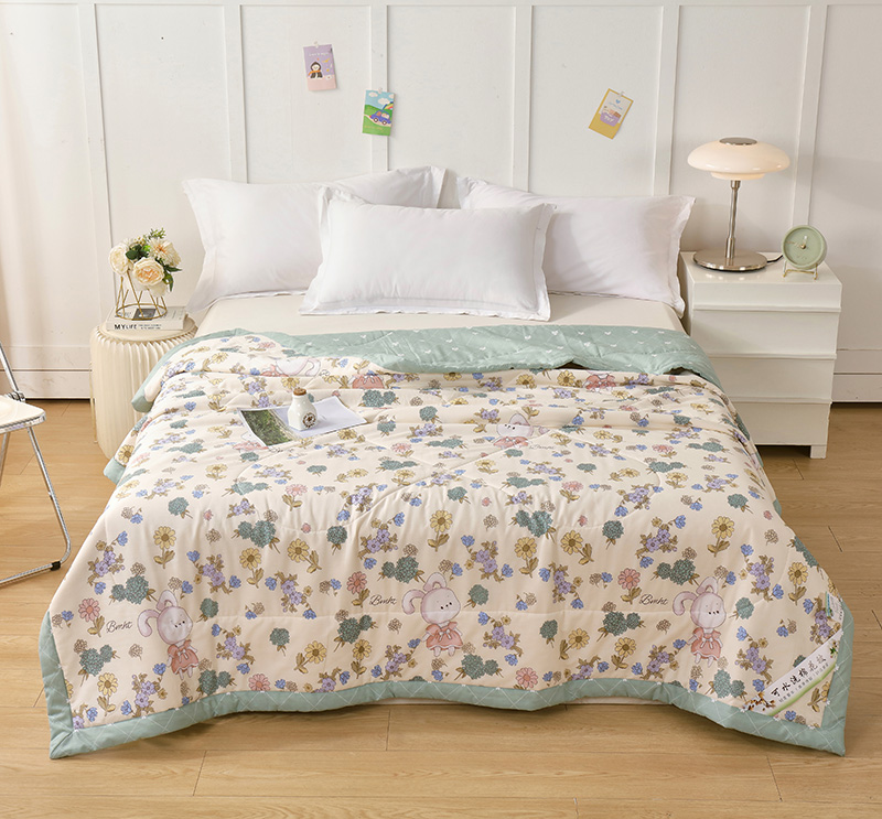 91家纺网 家纺一手货源 找家纺 （总）2024全棉棉花印花夏被空调被夏凉被