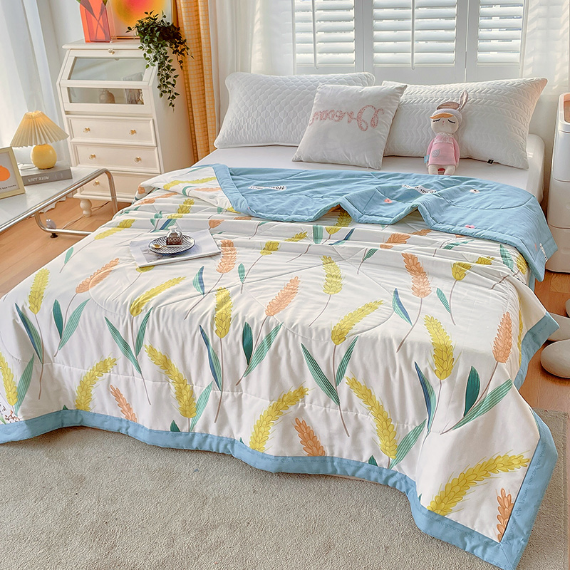 91家纺网 家纺一手货源 找家纺 （总）2024全棉棉花印花夏被空调被夏凉被