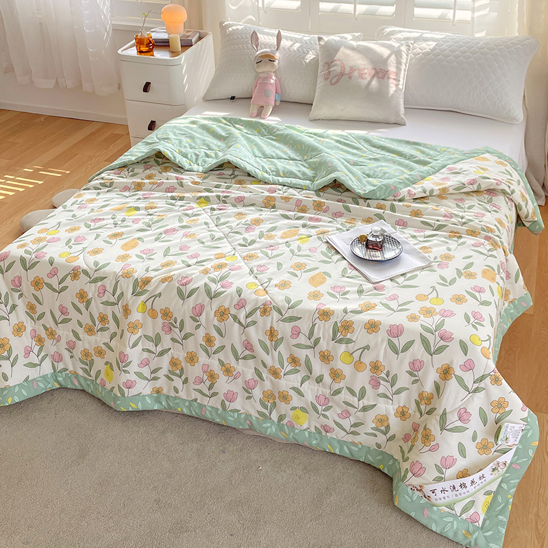 91家纺网 家纺一手货源 找家纺 （总）2024全棉棉花印花夏被空调被夏凉被