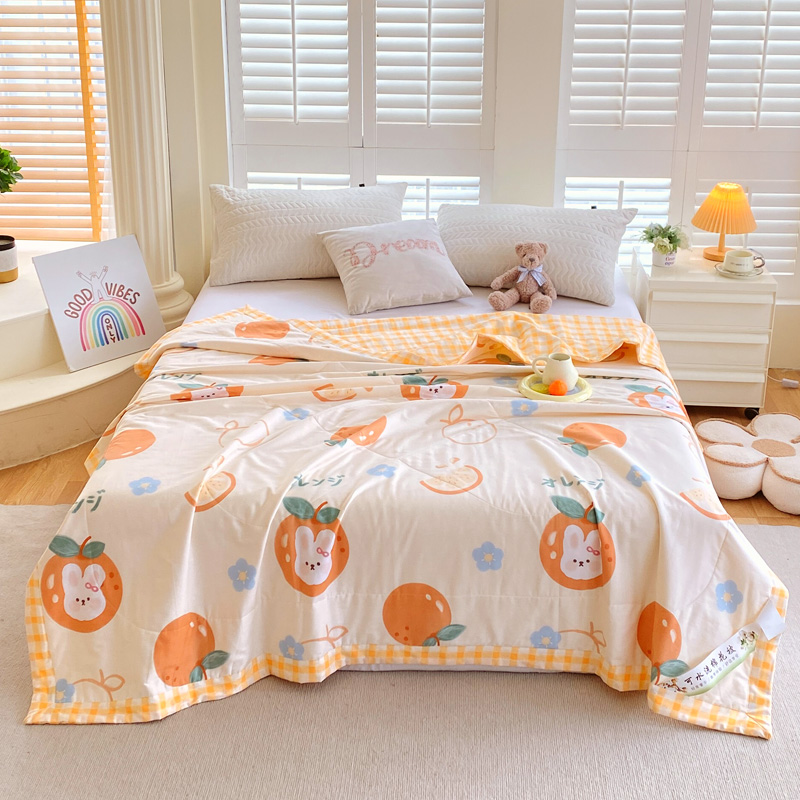 91家纺网 家纺一手货源 找家纺 （总）2024全棉棉花印花夏被空调被夏凉被