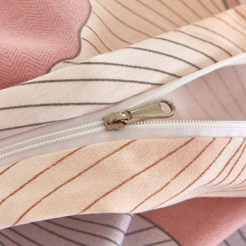 91家纺网 家纺一手货源 找家纺 金纱玉纺家纺 2024新款加厚AB版四件套 南枫-粉