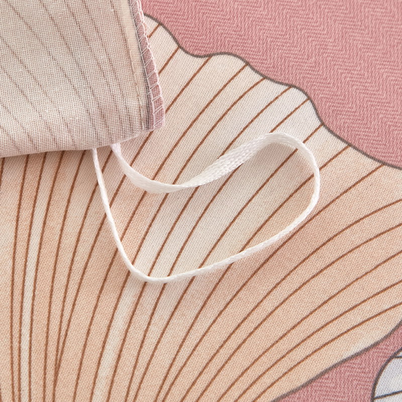 91家纺网 家纺一手货源 找家纺 金纱玉纺家纺 2024新款加厚AB版四件套 南枫-粉