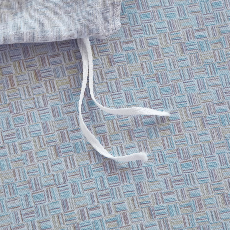 91家纺网 家纺一手货源 找家纺 金纱玉纺家纺 2024新款加厚AB版四件套 唯尚-灰