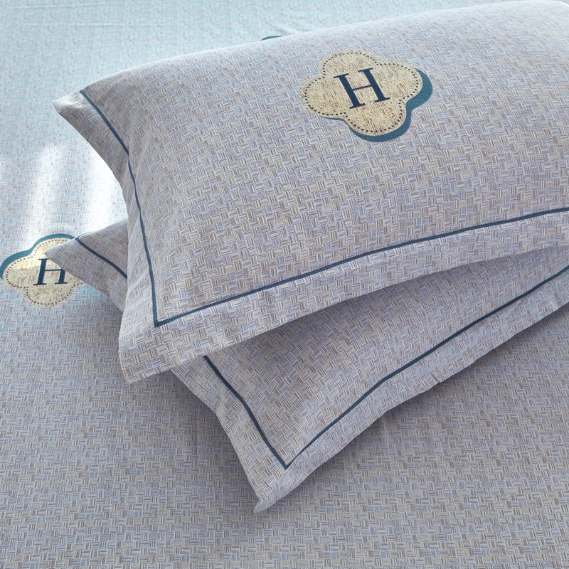 91家纺网 家纺一手货源 找家纺 金纱玉纺家纺 2024新款加厚AB版四件套 唯尚-灰