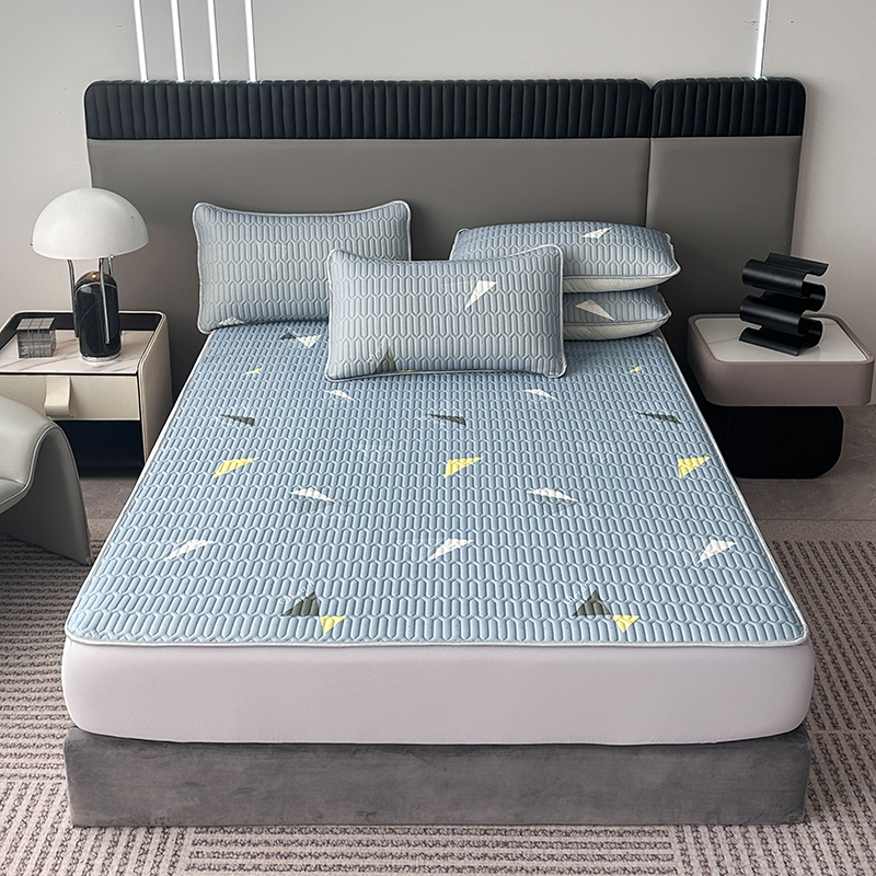 91家纺网 家纺一手货源 找家纺 （总）凌云家纺 2025新款A类乳胶凉席0.8打孔乳胶系列凉席床笠