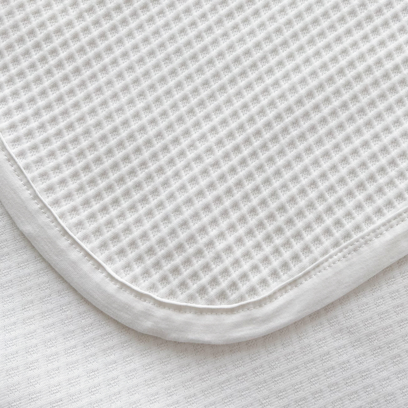 91家纺网 家纺一手货源 找家纺 来菲毛毯 2025新款全棉A类针织盖毯夏凉被 奶白