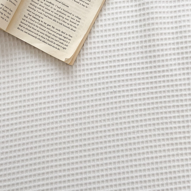 91家纺网 家纺一手货源 找家纺 来菲毛毯 2025新款全棉A类针织盖毯夏凉被 奶白