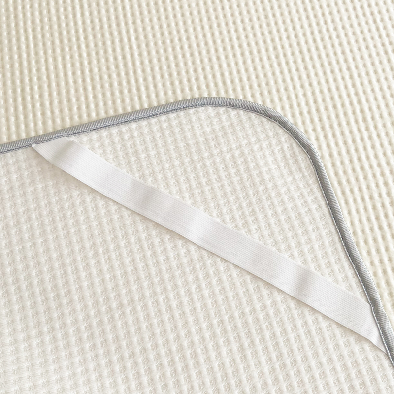 91家纺网 家纺一手货源 找家纺 触手即凉！A类创新科技新款2025双面PE夏凉席三件套 米白