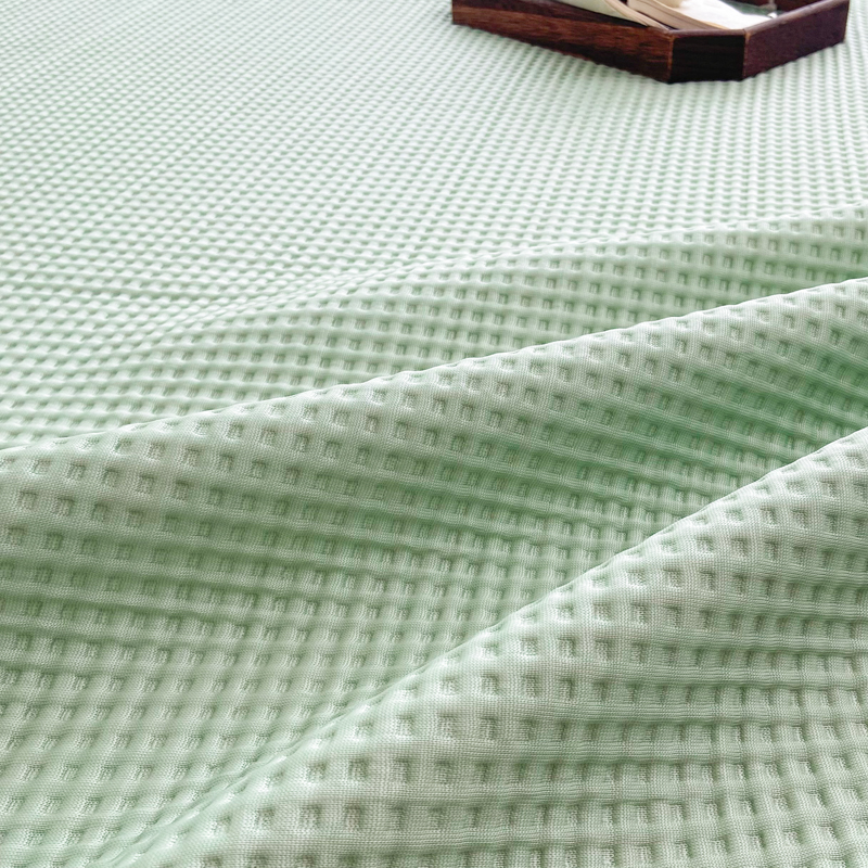 91家纺网 家纺一手货源 找家纺 触手即凉！A类创新科技新款2025双面PE夏凉席三件套 绿