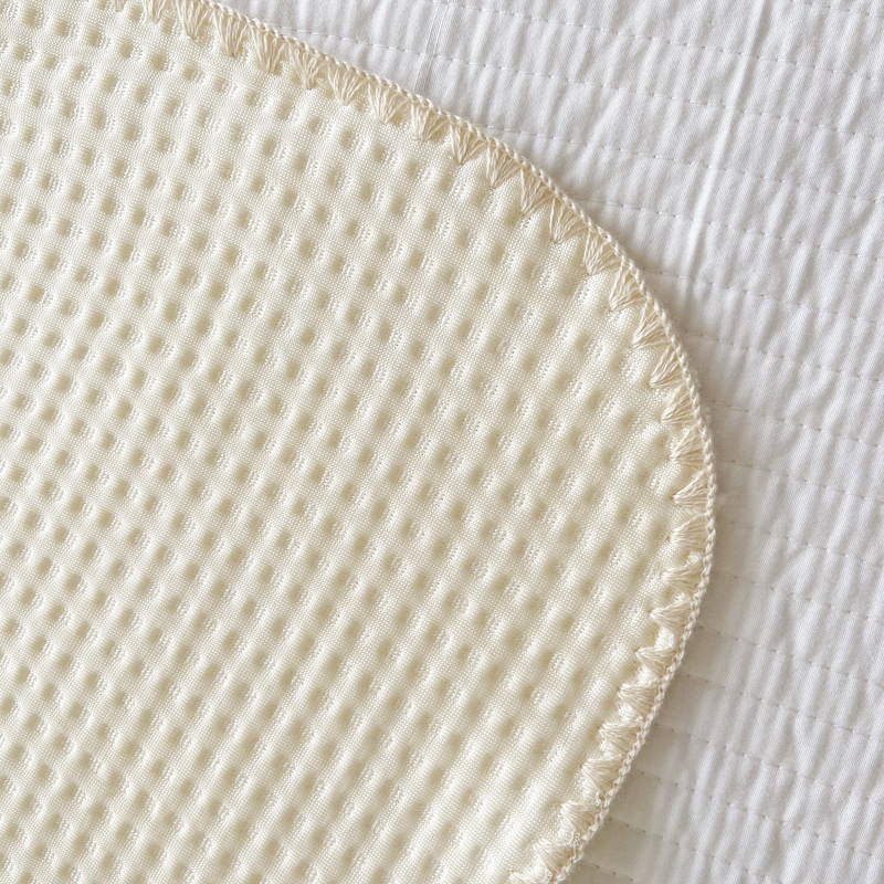 91家纺网 家纺一手货源 找家纺 触手即凉！A类创新科技新款2025双面PE夏凉被恒温凉薄被子 米黄