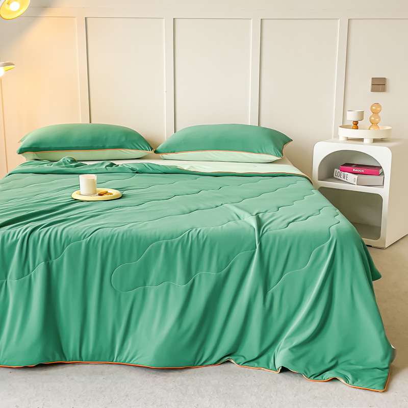 91家纺网 家纺一手货源 找家纺 （总）2024新品天山锦凉感丝夏被空调被夏凉被被子被芯